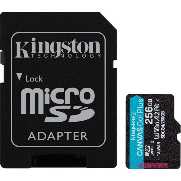 MEM SD MICRO 256GB Canvas Go! Plus + ADP SDCG4/256GB