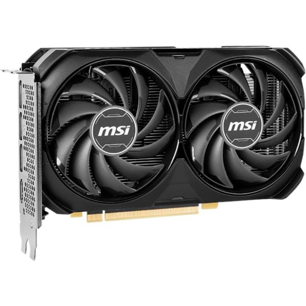 MSI Video Card NVidia RTX 4060 VENTUS 2X BLACK 8G OC (8GB GDDR6/128bit, PCI-E 4.0 x8, 1x8 pin, Retail), RTX 4060 VENTUS 2X BLACK 8G OC - Slika 2