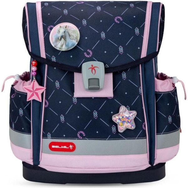 Torba školska Belmil classy plus midnight gallop 405-78/AG/18