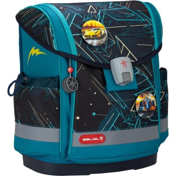 Torba školska Belmil classy plus racing car blue 405-78/AG/13 - Slika 2