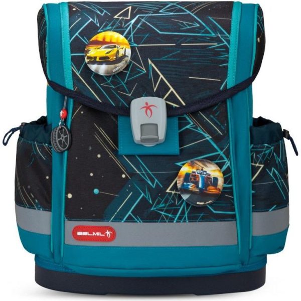 Torba školska Belmil classy plus racing car blue 405-78/AG/13 - Slika 3