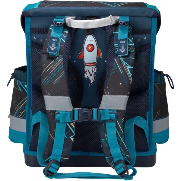 Torba školska Belmil classy plus racing car blue 405-78/AG/13 - Slika 4