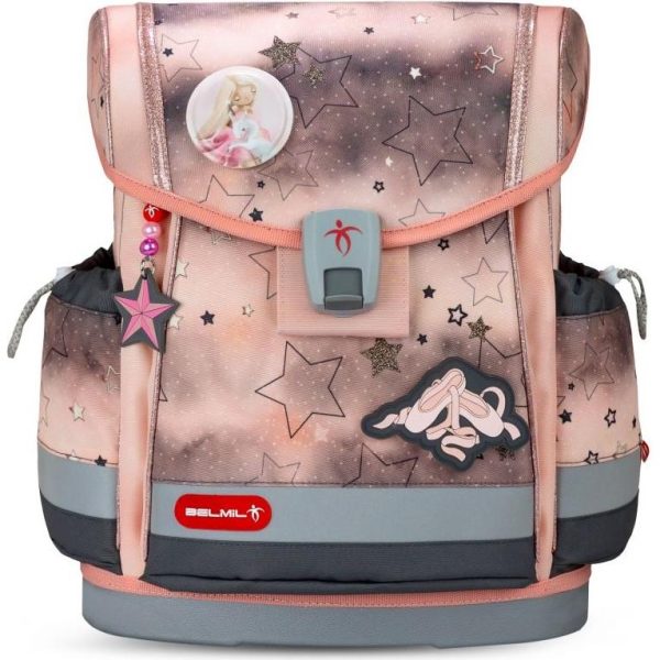 Torba školska Belmil classy plus rose ballet zvjezdice 405-78/AG/14 - Slika 5