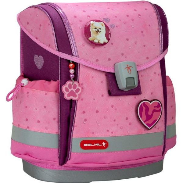Torba školska Belmil classy plus rosie hearts 405-78/AG/15