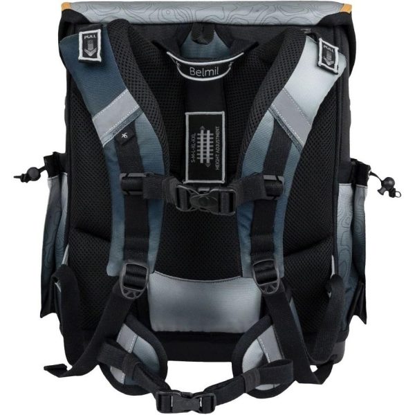 Torba školska Belmil compact premium black grey 405-41/P/22 - Slika 2