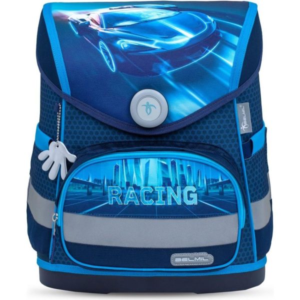 Torba školska Belmil compact racing blue neon 405-41/AG-12