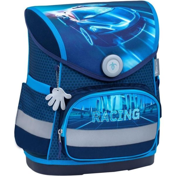 Torba školska Belmil compact racing blue neon 405-41/AG-12 - Slika 4