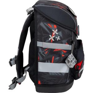 Torba školska Belmil compact with patches ninja 405-41/AG/B/4