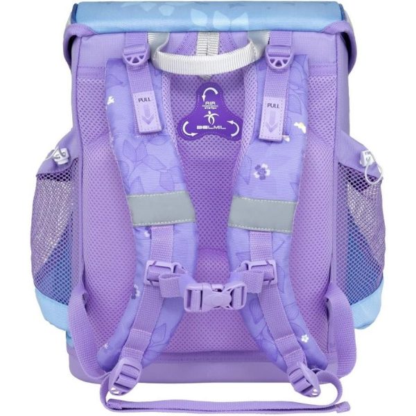 Torba školska Belmil mini-fit purple blue butterfly 405-33/AG/8 - Slika 4