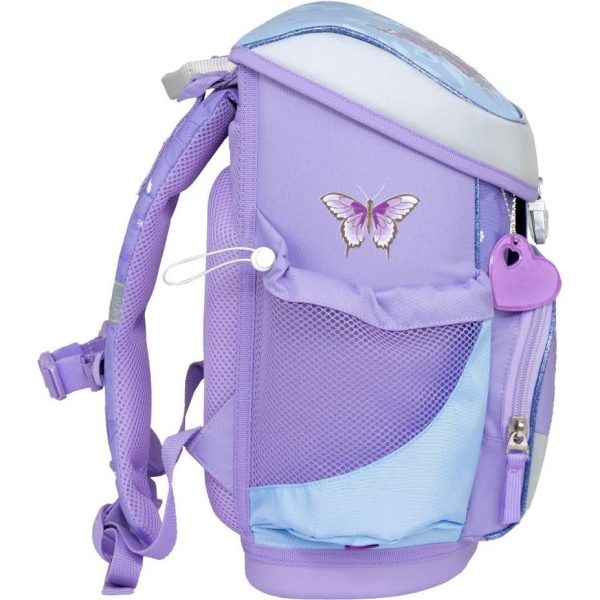 Torba školska Belmil mini-fit purple blue butterfly 405-33/AG/8 - Slika 5