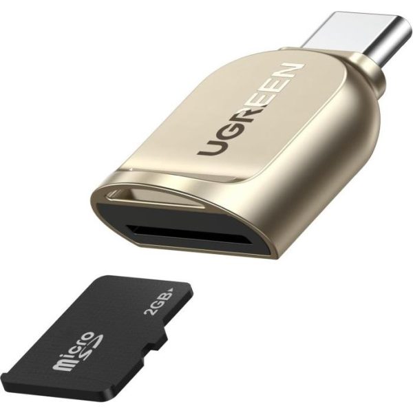 UGREEN čitač memorijskih kartica, TF/SD/MicroSD kartice, USB-C - Slika 3