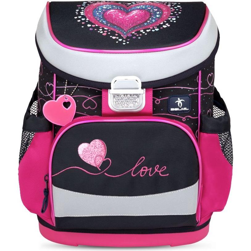 Torba školska Belmil mini-fit dark pinky 405-33/AG/1 - Slika 4