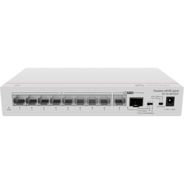 Huawei eKit Switch neupravlljivi S110-8P2ST