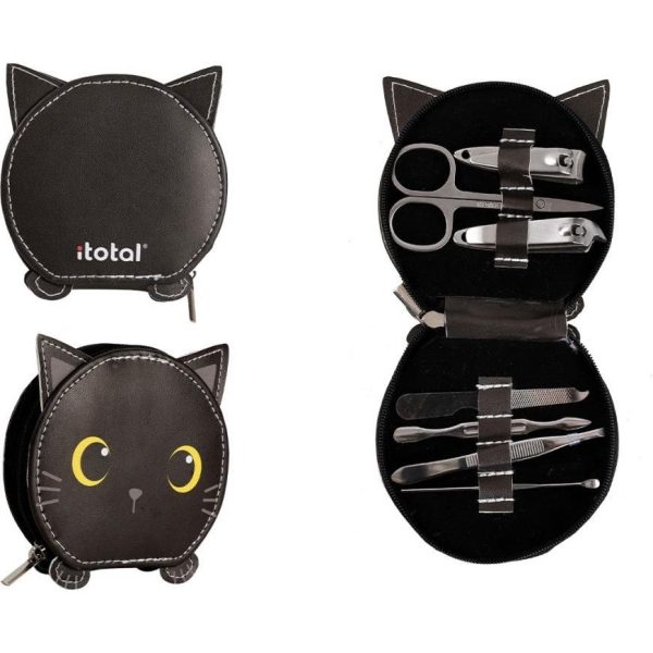 Set za manikuru iTotal Cat crni XL2479