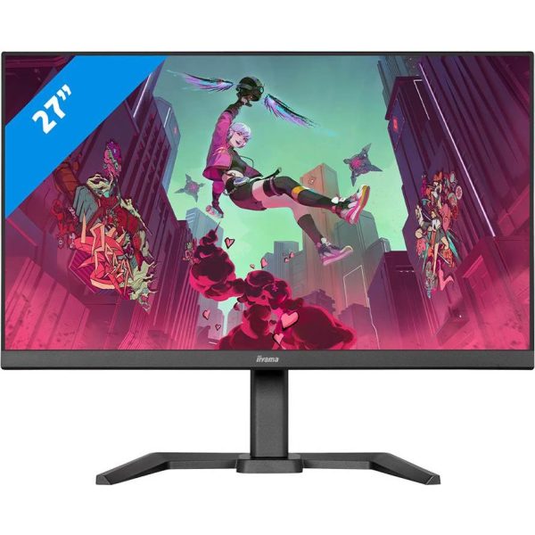 IIYAMA Monitor LED GB2770HSU-B6 27" Fast IPS 1920 x 1080 @180Hz 300 cd/m2 0.2ms HDCP HDMI DP 4xUSB 3.2 Speakers	2 x 2W swivel, tilt, pivot (rotation both sides) - Slika 3