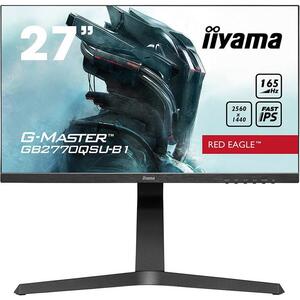 IIYAMA Monitor LED GB2770QSU-B6 27" Fast IPS Gaming 2560 x 1440 @180Hz 400 cd/m2 1200:1 0.2ms HDMI DP 4xUSB 3.2 	swivel, tilt, pivot (rotation both sides)