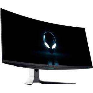 Monitor Alienware AW3423DW 34'' Curved, 3440x1440, QHD, 175Hz, Anti-reflective, 21:9, 1000000:1, 1000 cd/m2, NVIDIA G-SYNC, 0.1ms, 178/178, DP, 2xHDMI, 5xUSB 3.2, Audio line-out, Tilt, Swivel, Height