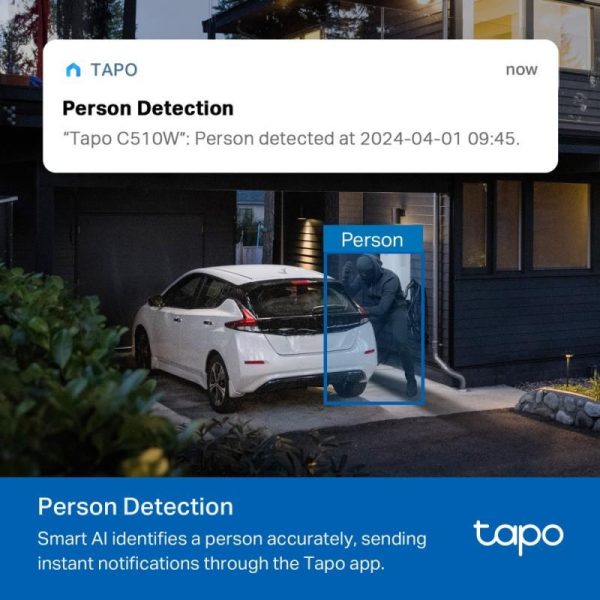 TP-Link Tapo C510W Outdoor Pan/Tilt Security Wi-Fi - Slika 5