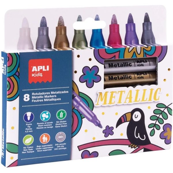 Marker Apli metallic 8/1 18886