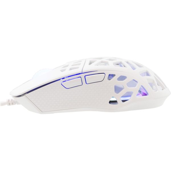White Shark MIŠ GM-5018 CARADOC RGB Bijeli - Slika 2