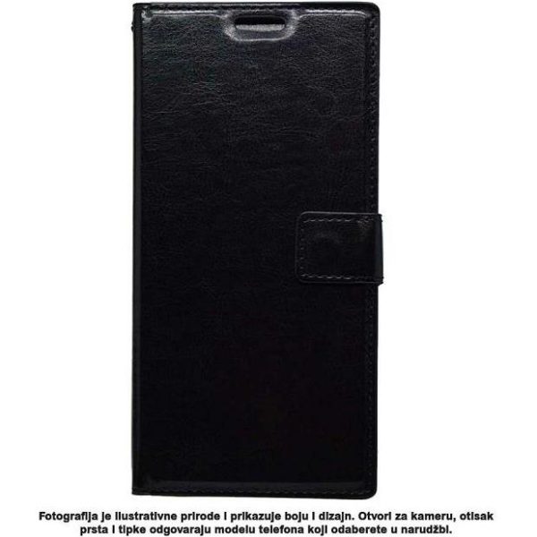 TORBICA +CLASS FLIP H LEATHER ZA APPLE IPHONE 14 PRO MAX CRNA