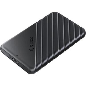 Orico vanjsko kućište 2.5" SATA HDD/SSD, 7 do 9.5mm, tool free, USB3.0 Micro-B, crni (ORICO-25PW1-U3-BK-BP-HW)