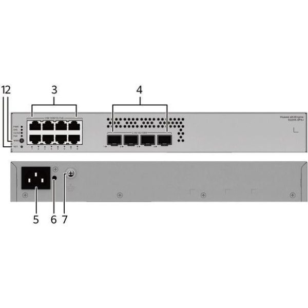 Huawei eKit Switch S220S-8P4J - Slika 4