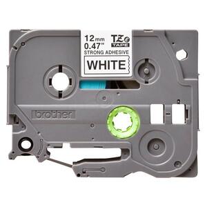 BROTHER TZES231 strong bk/wh 12mm 8m