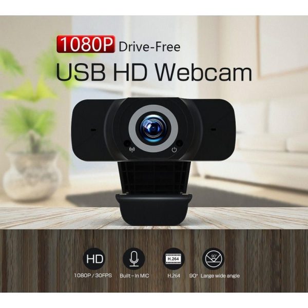 Webcam Full HD 1920*1080p/30fps ECM-CDV126C black - Slika 2