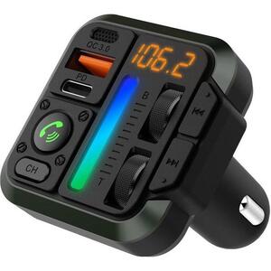 BLUE STAR transmitter FM bluetooth QC3.0 PD 20W AutoBeat MT04B black