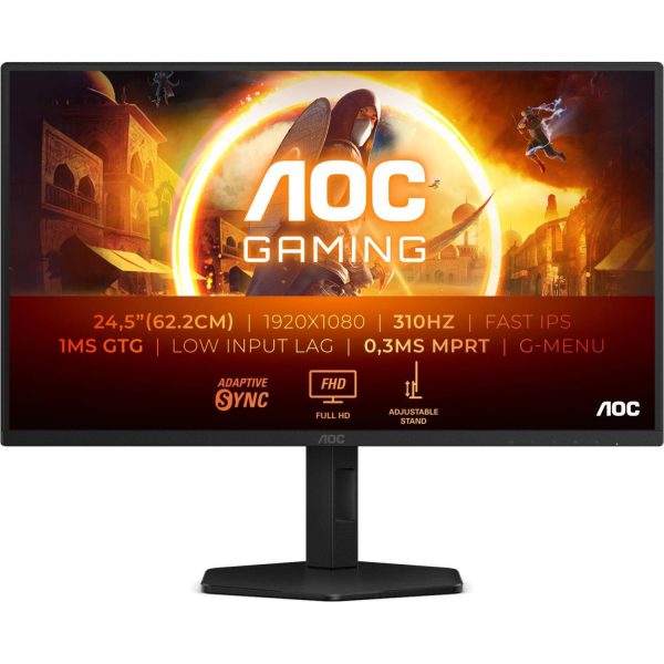 AOC 25G4SXU, 24,5", 2xHDMI, DP, 230Hz, HAS, USB