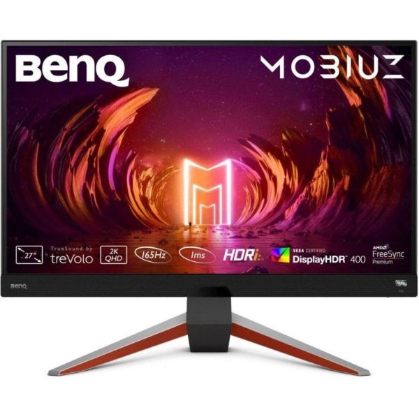 Monitor BenQ Gaming EX2710Q 27" MOBIUZ, QHD 2560x1440 2K, IPS, 1ms, 165Hz, 2xHDMI/1xDP, zvučnici 2Wx2 + 5W woofer