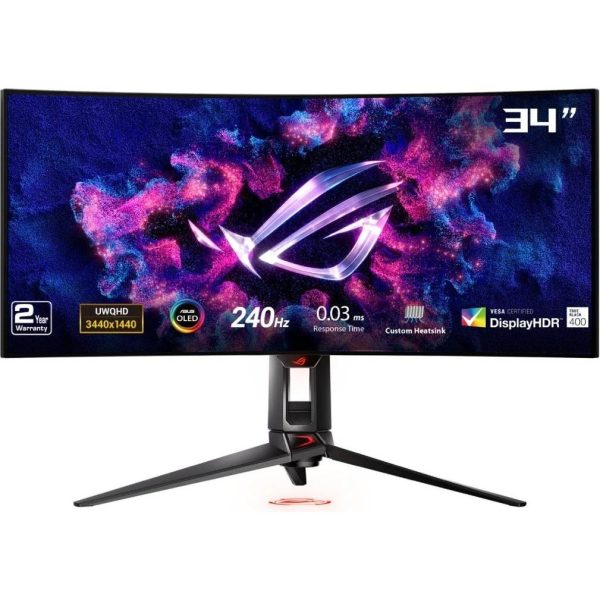 ASUS PG34WCDM 34", 2xHDMI, DP, USB-C, HAS, 240Hz