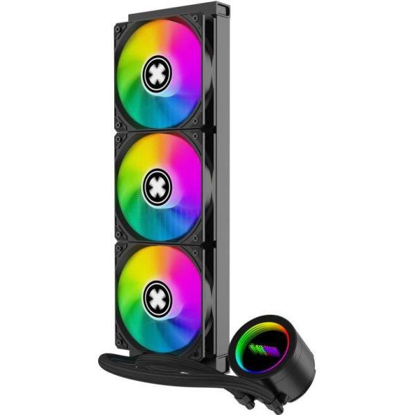 Xilence LQ360G.ARGB Gaming Series vodeno hlađenje za procesore Intel/AMD Multi socket, 3×120mm PWM ARGB ventilator, crno - Slika 3