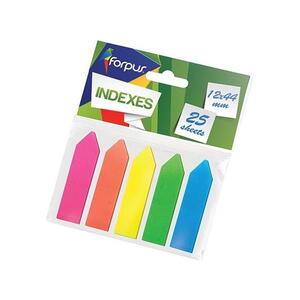 Zastavice pvc 12X44mm strelice 5X25l FORPUS