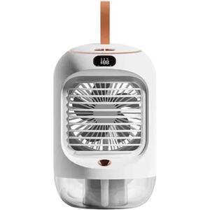 PRIJENOSNI VENTILATOR XO S VODENOM PAROM MF76 BIJELI