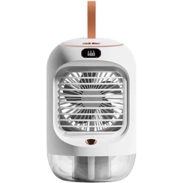 PRIJENOSNI VENTILATOR XO S VODENOM PAROM MF76 BIJELI