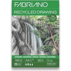 Blok Fabriano reciklirani 21x29,7 (A4) 160g 60L ljepljeni top side 19100757