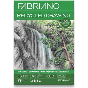 Blok Fabriano reciklirani 29,7x42 (A3) 160g 30L ljepljeni top side 19100758