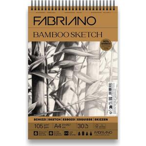 Blok Fabriano Bamboo 21x29,7 (A4) 105g 30L spiralni top side 19100725