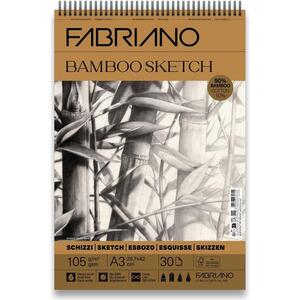 Blok Fabriano Bamboo 29,7x42 (A3) 105g 30L spiralni top side 19100726