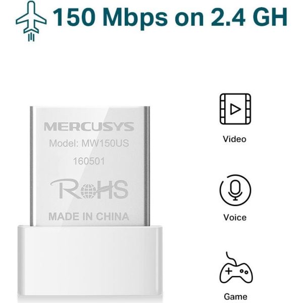 Mercusys N150 Wireless Nano USB Adapter
