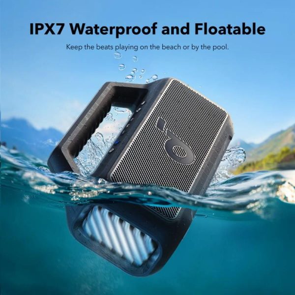 Anker Soundcore BOOM 2 prijenosni BT5.3 zvučnik, 80W, IPX7, 24h reprodukcije, crni (A3138011) - Slika 3
