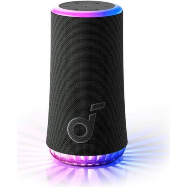 Anker Soundcore GLOW prijenosni BT5.3 zvučnik, 30W, IPX7, 18h reprodukcije, crni (A3166G11) - Slika 4