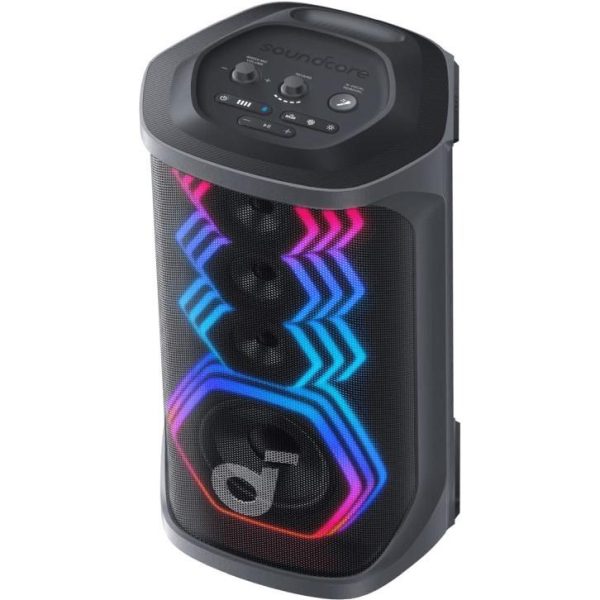 Anker Soundcore Rave 3 AI Karaoke portable Bluetooth speaker, 160W, IPX4, 12h playback, black (A31A3011) - Slika 4