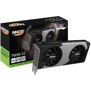 INNO3D GeForce RTX 5060 Ti 8GB TWIN X2, 8GB GDDR7, N506T2-08D7-1930