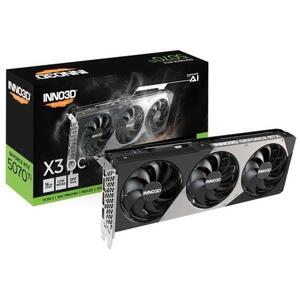 INNO3D GeForce RTX 5070 TI X3 OC, 16GB GDDR7, N507T3-16D7X1760