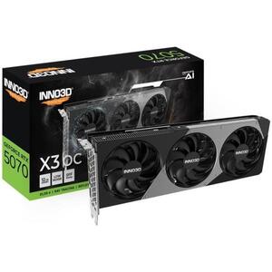 INNO3D GeForce RTX 5070 X3 OC, 12GB GDDR7, N50703-12D7X1950