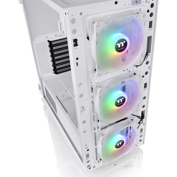 THERMALTAKE KUĆIŠTE H570 TG ARGB SNOW - Slika 2