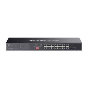 TP-Link Omada 18-Port Gigabit Unmanaged Rackmount Switch, 16-Port PoE, DS1018GMP